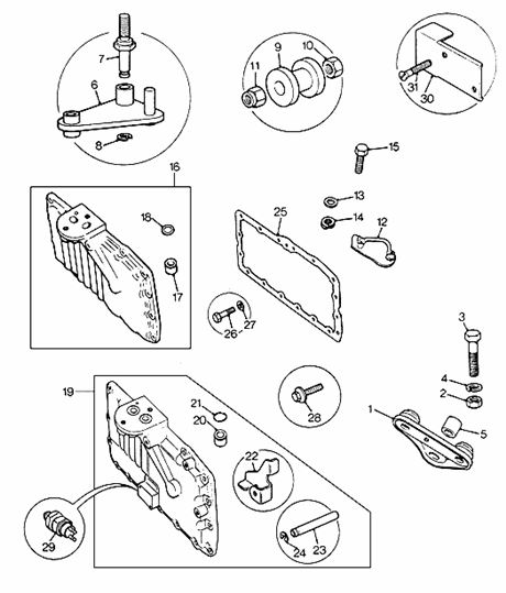 カバー　（セレクター　リンケージ用）